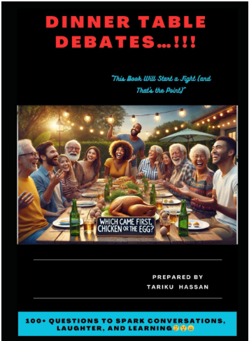 Dinner Table Debates, by Tariku Hassan, book cover